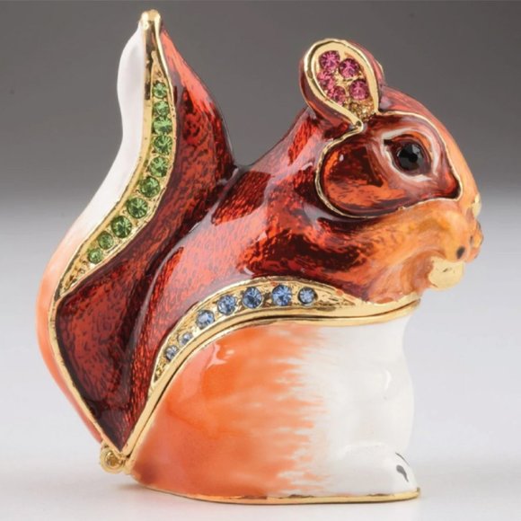Original Keren Kopal Trinket Box - RED SQUIRREL - Picture 5 of 5